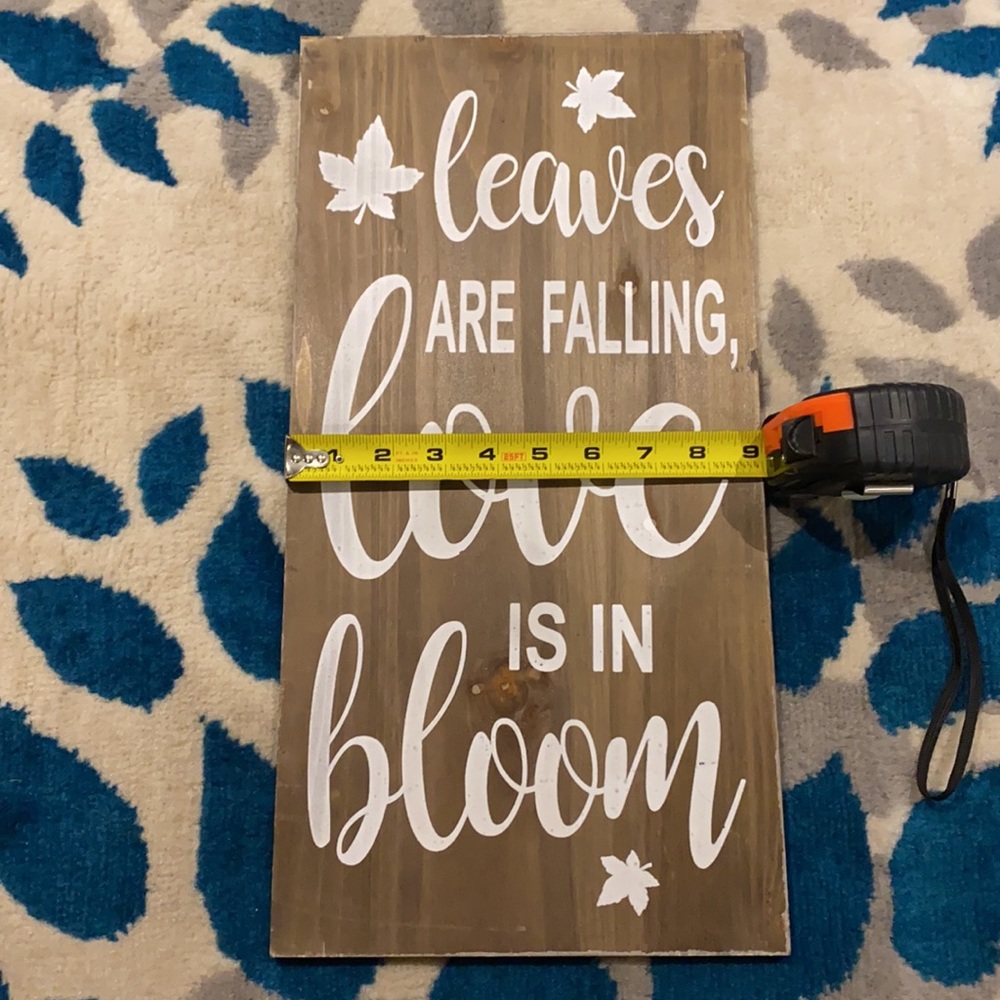 Set of 2 rustic wooden fall decor - Picture 6 of 8